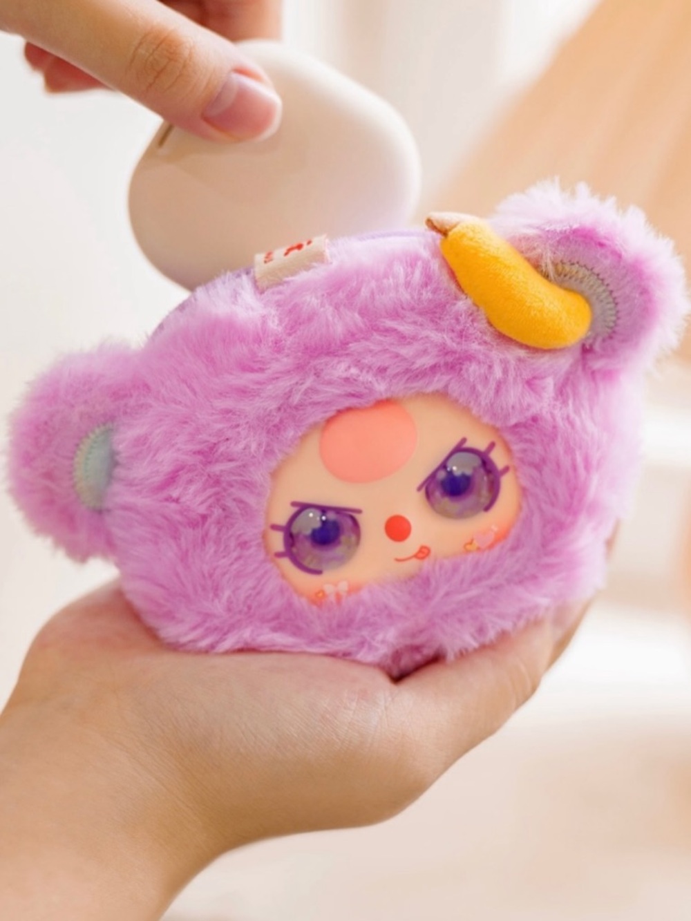 Baby Three Plush Storage Pouch - Picture 5 of 12